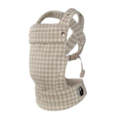 Lumbaya Draagzak Houndstooth Beige