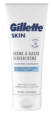Gillette Skin Scheercrème Ultra Gevoelige Huid