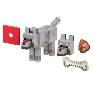 Minecraft Diamond Level Action Figure Wolf 14 cm