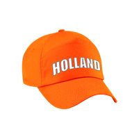 Oranje fan pet / cap Holland voor het EK / WK voor kinderen - thumbnail