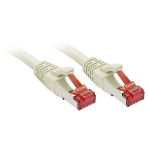 LINDY 47850 RJ45 Netwerkkabel, patchkabel CAT 6 S/FTP 0.50 m Grijs 50 stuk(s)