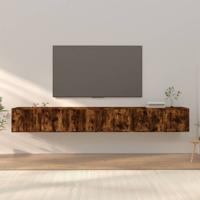 Tv-wandmeubels 3 st 100x34,5x40 cm gerookt eikenkleurig