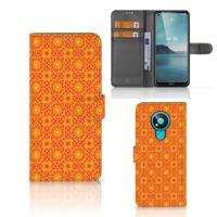 Nokia 3.4 | Telefoon Hoesje | Batik Oranje