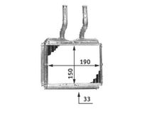 Kachelradiateur, interieurverwarming AH139000S