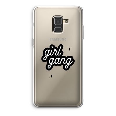 Girl Gang: Samsung Galaxy A8 (2018) Transparant Hoesje