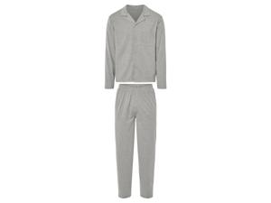 LIVERGY Heren pyjama (Grijs, L)