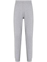 Sunspel pantalon de jogging fuselé en coton - Gris - thumbnail