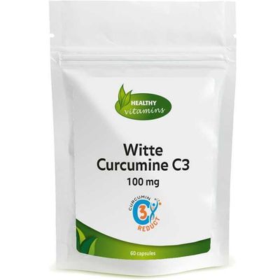 Witte Curcumine C3 | 60 capsules | Vitaminesperpost.nl