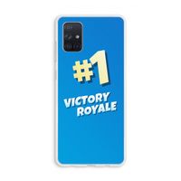 Victory Royale: Galaxy A71 Transparant Hoesje