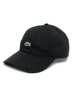 Lacoste casquette à patch logo - Noir - thumbnail