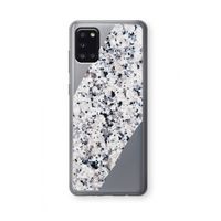 Gespikkelde marmer: Samsung Galaxy A31 Transparant Hoesje