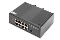 Digitus DN-651113 netwerk-switch Unmanaged Gigabit Ethernet (10/100/1000) Power over Ethernet (PoE) Zwart - thumbnail