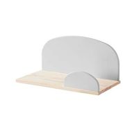 Vipack wandplank Kiddy - grijs - 45 cm - Leen Bakker - thumbnail