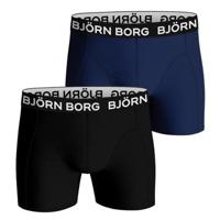 Bjorn Borg Bamboo Boxershorts 2-pack zwart - blauw