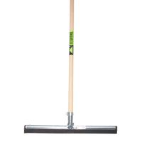 MM Eurotool Vloertrekker metaal 45cm zwarte rubber mm steel 150cm