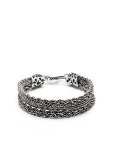 Emanuele Bicocchi bracelet à design tressé - Argent