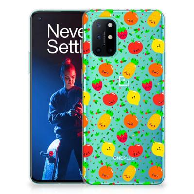 OnePlus 8T | Siliconen Case | Fruits