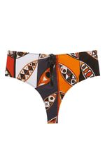 PUCCI graphic-print bikini bottoms - Multicolore