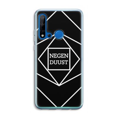 Negenduust geometrisch: Huawei P20 Lite (2019) Transparant Hoesje