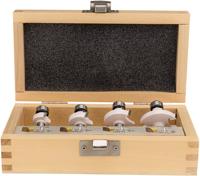 Makita Accessoires d-53534 | freesset | afrondfrees | 8mm | 4-delig | in houten kist - d-53534