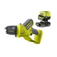 Ryobi RY18PSX10A -15th - 18V - Funzione senza bush - batteria 10 cm - litio + caricabatterie.
