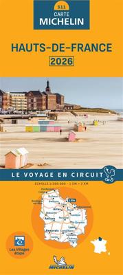 Wegenkaart - landkaart 511 Hauts-de-France 2026 | Michelin