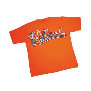 Oranje Holland t-shirt heren