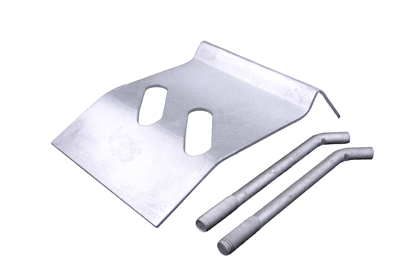 Waelbers Oploopplaat 125x190 mm, thermisch verzinkt (FV) - 5 Stuk(s) - 1373.42