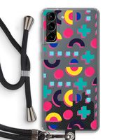 8-bit N°2: Samsung Galaxy S21 Plus Transparant Hoesje met koord