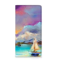 Bookcase Samsung Galaxy A54 Boat