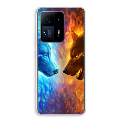 Fire & Ice: Xiaomi Mi Mix 4 Transparant Hoesje