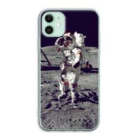 Spaceman: iPhone 11 Transparant Hoesje