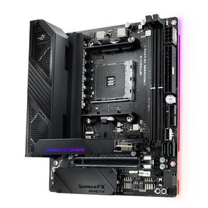 Asus ROG CROSSHAIR VIII IMPACT Moederbord Socket AMD AM4 Vormfactor Mini-DTX Moederbord chipset AMD® X570