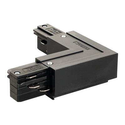 SLV 3-faseL-Connector 1 aarde buiten zwart - 145670