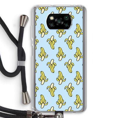 Bananas: Xiaomi Poco X3 NFC Transparant Hoesje met koord