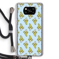 Bananas: Xiaomi Poco X3 NFC Transparant Hoesje met koord Bananas: Xiaomi Poco X3 NFC Transparant Hoesje met koord