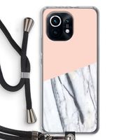 A touch of peach: Xiaomi Mi 11 Transparant Hoesje met koord