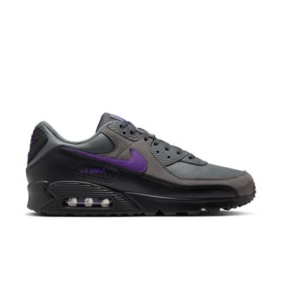 Nike Air Max 90 Sneakers Donkergrijs Paars Zwart Nike Air Max 90 Sneakers Donkergrijs Paars Zwart