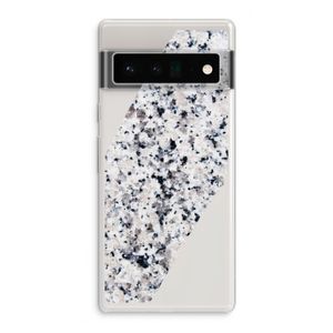 Gespikkelde marmer: Google Pixel 6 Pro Transparant Hoesje