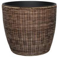 Pot taps wicker 31x31x30 cm - Driesprong collection