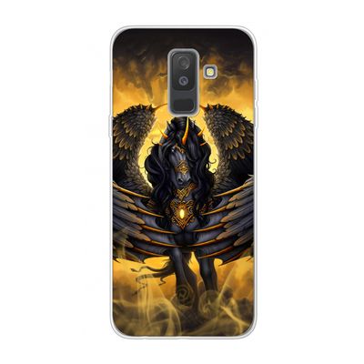 Pegasus: Samsung Galaxy A6 Plus (2018) Transparant Hoesje