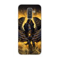 Pegasus: Samsung Galaxy A6 Plus (2018) Transparant Hoesje
