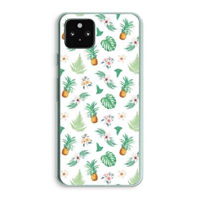 Ananas bladeren: Google Pixel 5a 5G Transparant Hoesje