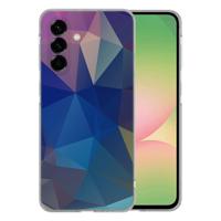 TPU Hoesje Samsung Galaxy A56 - Polygon Dark Backcover TPU Hoesje Samsung Galaxy A56 - Polygon Dark Backcover