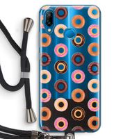 Donuts: Huawei P20 Lite Transparant Hoesje met koord Donuts: Huawei P20 Lite Transparant Hoesje met koord