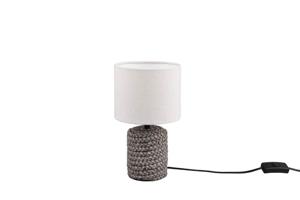 Trio TafellampMala 26cm rotan met creme - R50941044