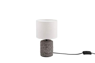 Trio TafellampMala 26cm rotan met creme - R50941044