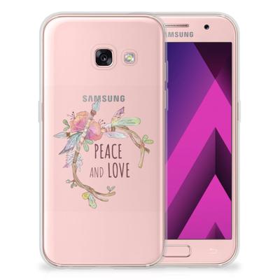 Samsung Galaxy A3 2017 Telefoonhoesje met Naam Boho Text Samsung Galaxy A3 2017 Telefoonhoesje met Naam Boho Text