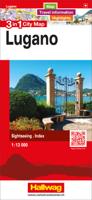 Stadsplattegrond Lugano | Hallwag