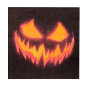 Servetten Halloween Creepy Pumpkin (20st)